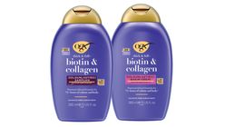 2'li Ogx Biotin & Kolajen Şampuan 385 ml & Ogx Biotin & Kolajen Bakım Kremi 385 ml