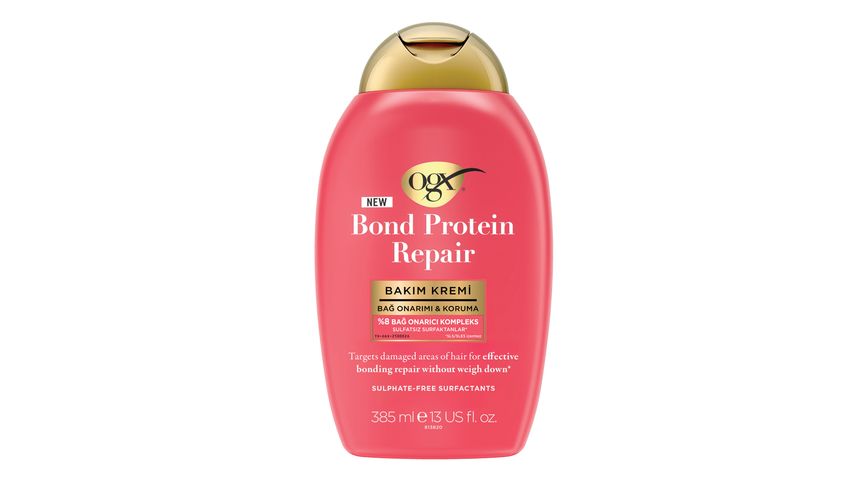 OGX Bond Protein Repair Bağ Onarıcı Saç Kremi 385 ml