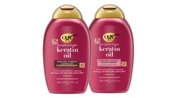 OGX Keratin Yağı Şampuan 385 ml & Saç Bakım Kremi 385 ml