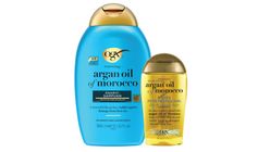 OGX Argan Oil of Morocco Shampoo 385 ml & Argan Oil of Morocco Renewing Hair Oil 100 ml