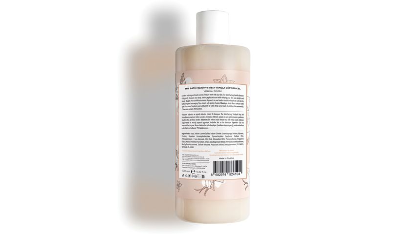 The Bath Factory Nemlendirici & Besleyici Sweet Vanilla Duş Jeli 400 ml