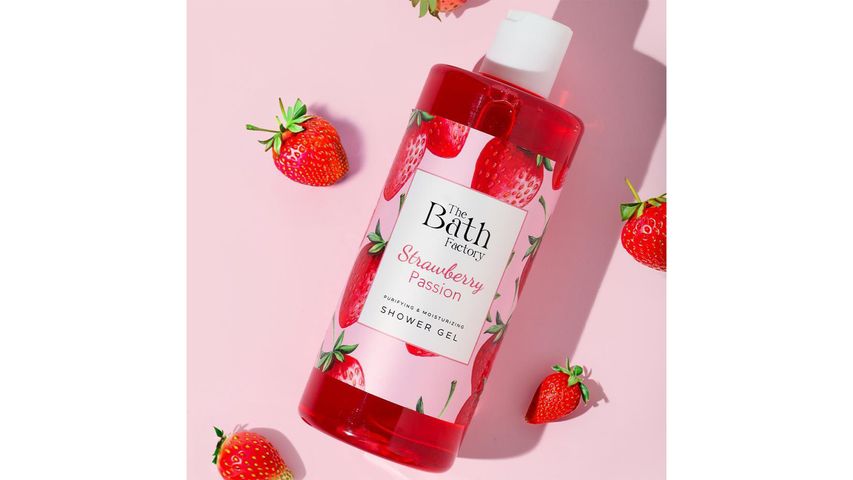The Bath Factory Nemlendirici & Besleyici Strawberry Passion Duş Jeli 400 ml