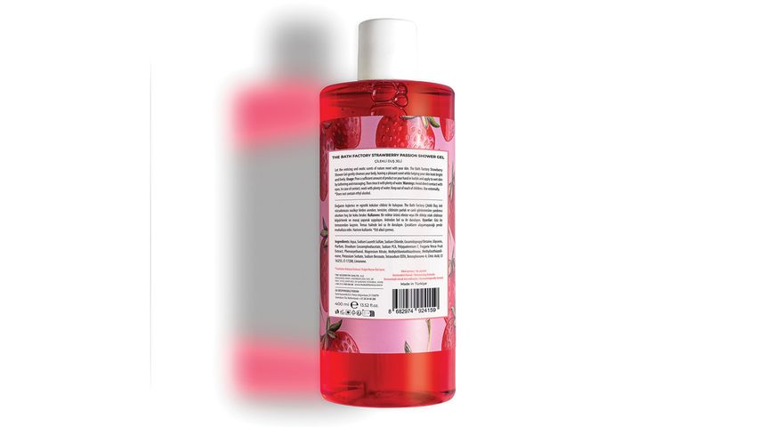 The Bath Factory Nemlendirici & Besleyici Strawberry Passion Duş Jeli 400 ml