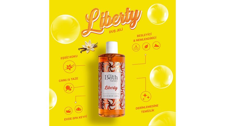 The Bath Factory Moisturizing & Nourishing Liberty Shower Gel 400 ml
