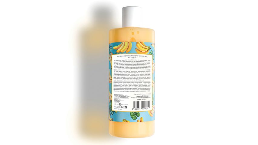 The Bath Factory Moisturizing & Nourishing Banana Split Shower Gel 400 ml