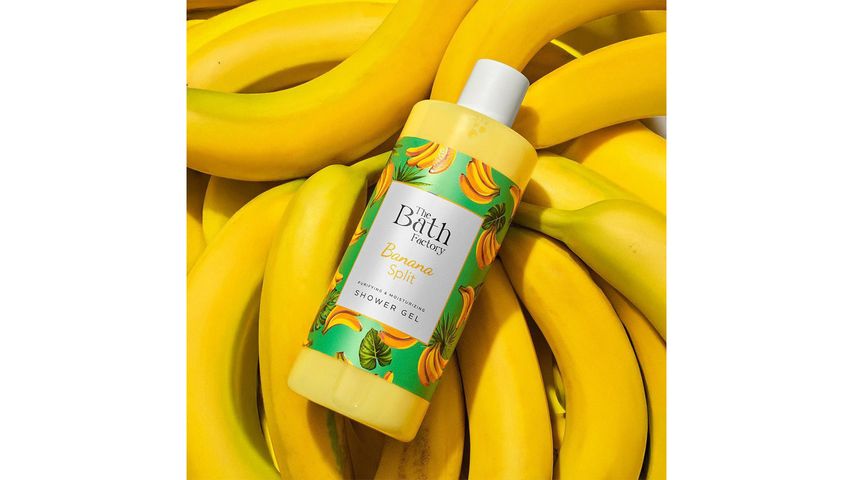 The Bath Factory Moisturizing & Nourishing Banana Split Shower Gel 400 ml
