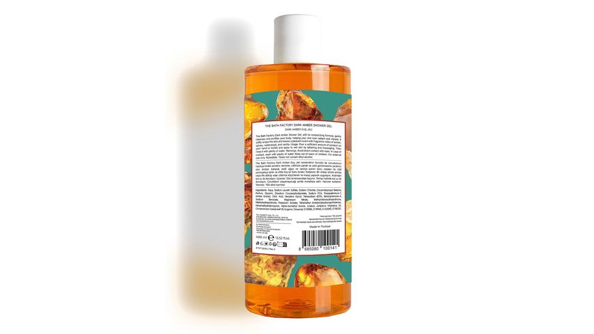 The Bath Factory Moisturizing & Nourishing Dark Amber Shower Gel 400 ml