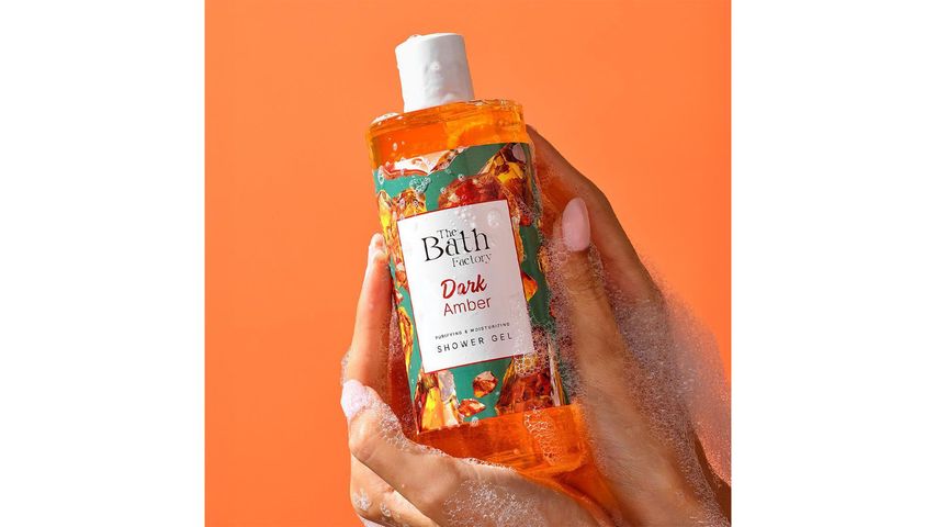 The Bath Factory Moisturizing & Nourishing Dark Amber Shower Gel 400 ml