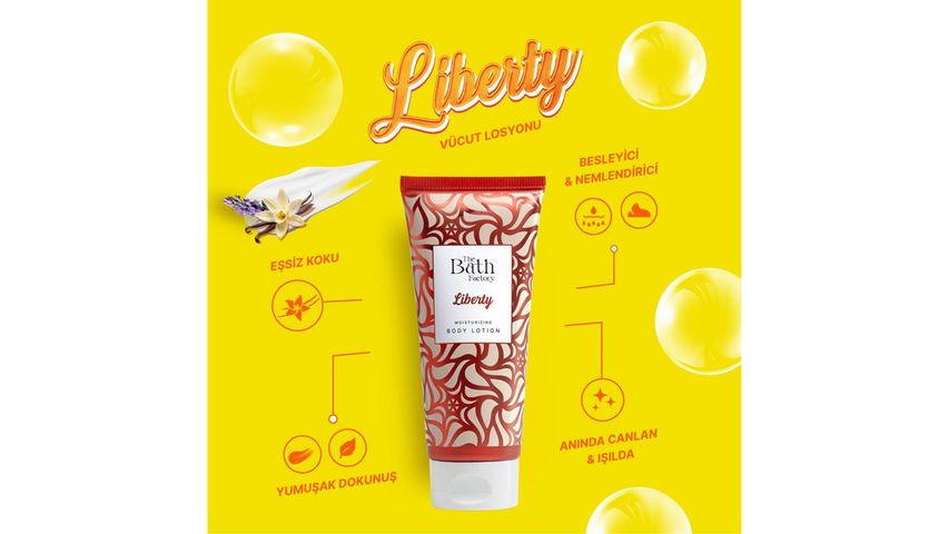 The Bath Factory Liberty Vücut Losyonu 200 ml