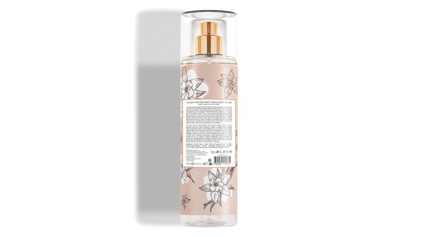 The Bath Factory Sweet Vanilla Body Mist 200 ml