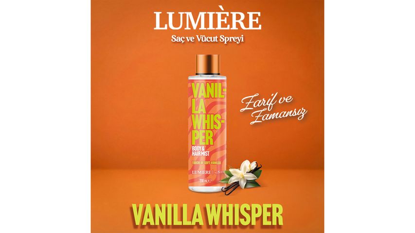 Lumiere Vanilla Whisper Vücut Spreyi 200 ml