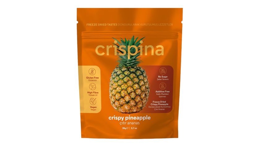 Crispina Kurutulmuş Çıtır Ananas 20 g