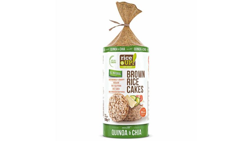 Rice Up Quinoa & Chia Seed Rice Cake 120 g