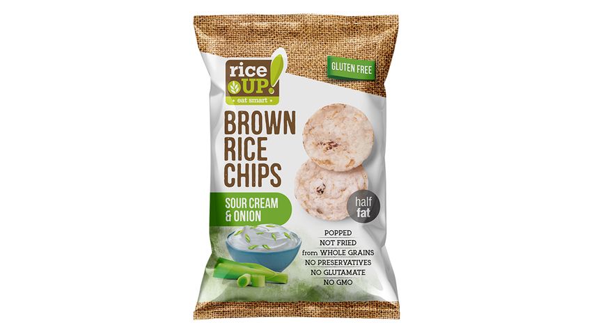 Rice Up Ekşi Kremalı & Soğanlı Cips 60 g