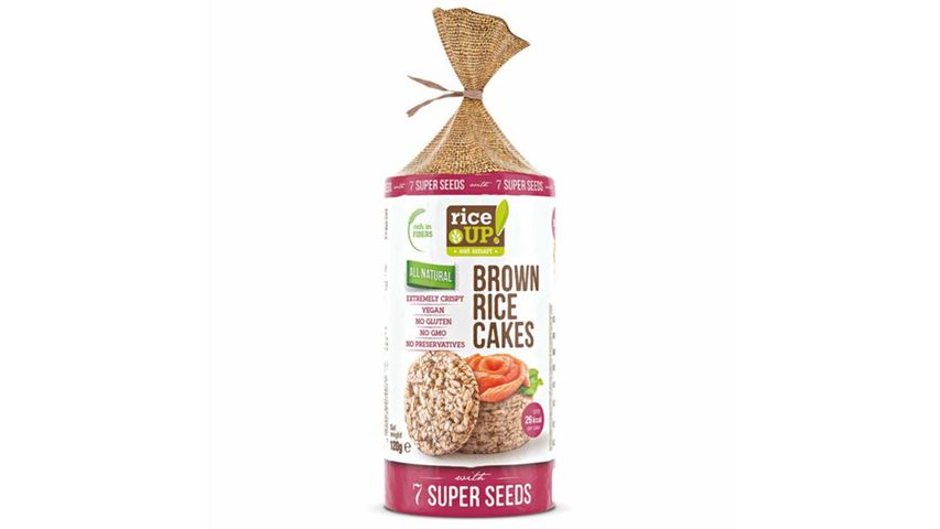 Rıce Up 7 Super Seeds Taneli Pirinç Patlağı 120 g
