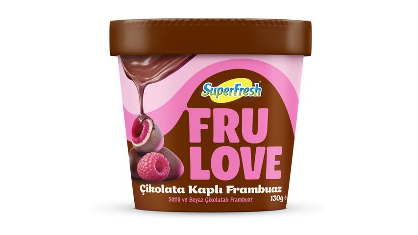 SuperFresh Frulove Çikolata Kaplı Frambuaz 130 g