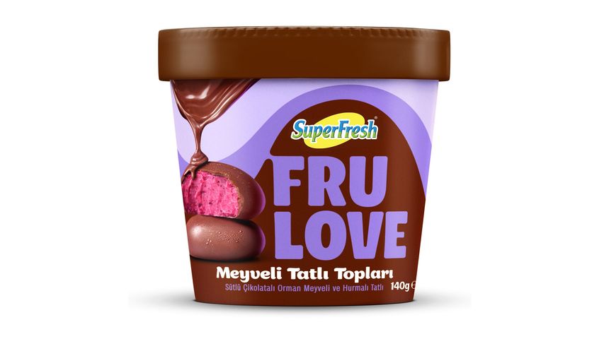 SuperFresh Frulove Orman Meyveli & Hurmalı Tatlı Topları 140 g