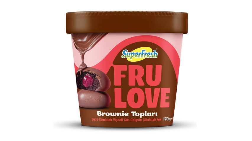 SuperFresh Frulove Cherry Brownie Balls 170 g