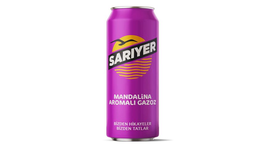 Sarıyer Tangerine Flavored Carbonated Soft Drink 330 ml