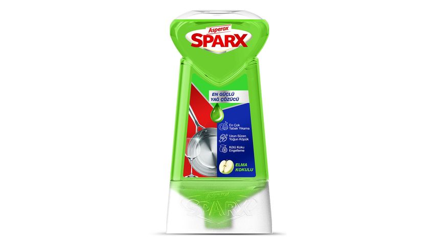 Asperox Sparx Diamond Plus Elma Sıvı Bulaşık Deterjanı 650 ml