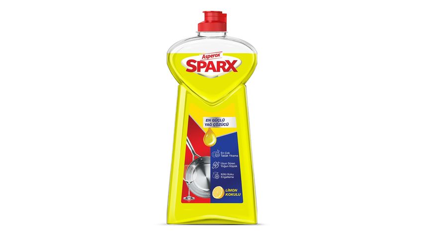 Asperox Sparx Diamond Plus Limon Sıvı Bulaşık Deterjanı 1200 ml