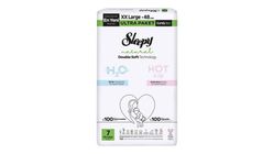 Sleepy Natural Double Soft Baby Diaper Ultra XXL No:7 48 pcs