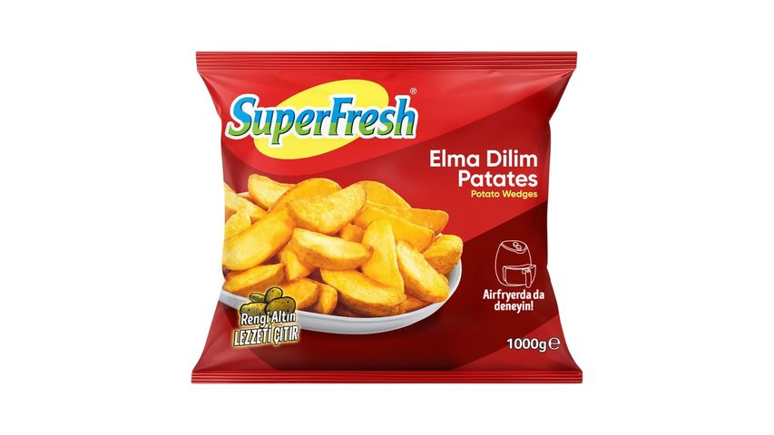 SuperFresh Elma Dilim Patates 1 kg