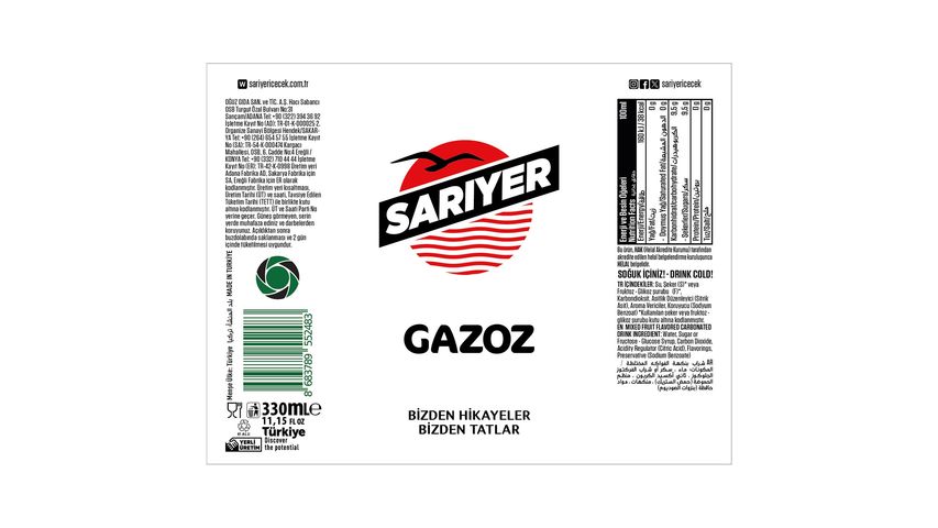 Sarıyer Soda 330 ml