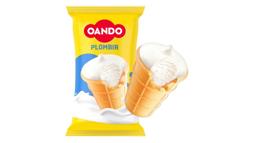 Oando Plombir Ice Cream 120 ml