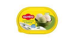 Oando Pistachio & Vanilla Ice Cream Tub 770 ml