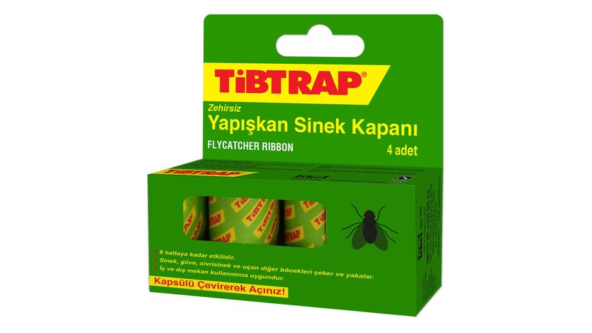 Tibtrap Sinek Kapanı Zehirsiz 4 Adet