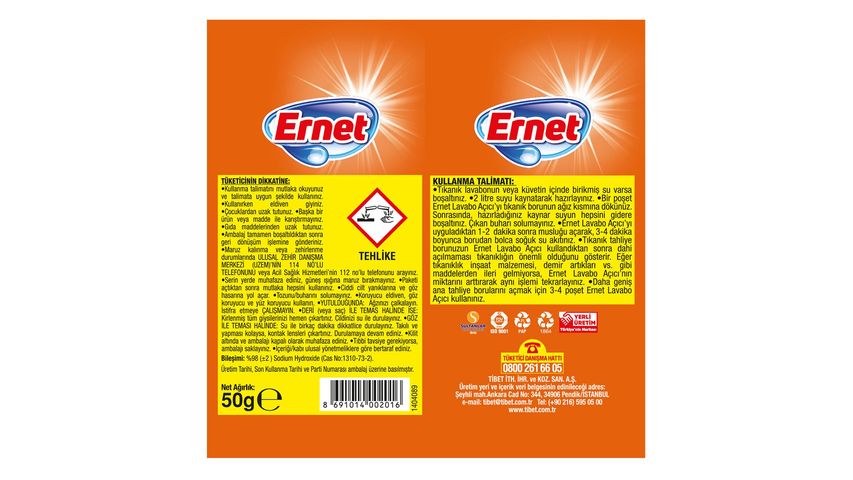 Ernet Drain Opener Granules 50 g