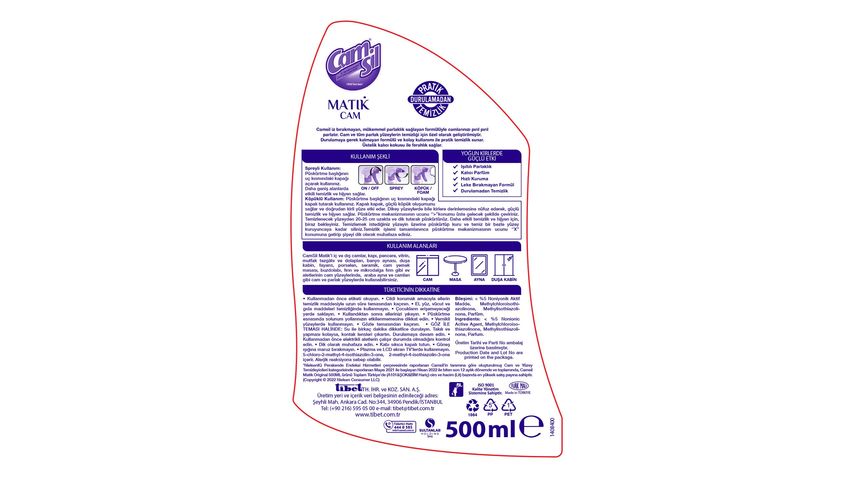 Camsil Matik 500 ml & Refill Bottle 1 L