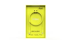 Ttec USB-C 120 cm 60 W PD/QC Hızlı Şarj & Data Kablosu Neon Sarı