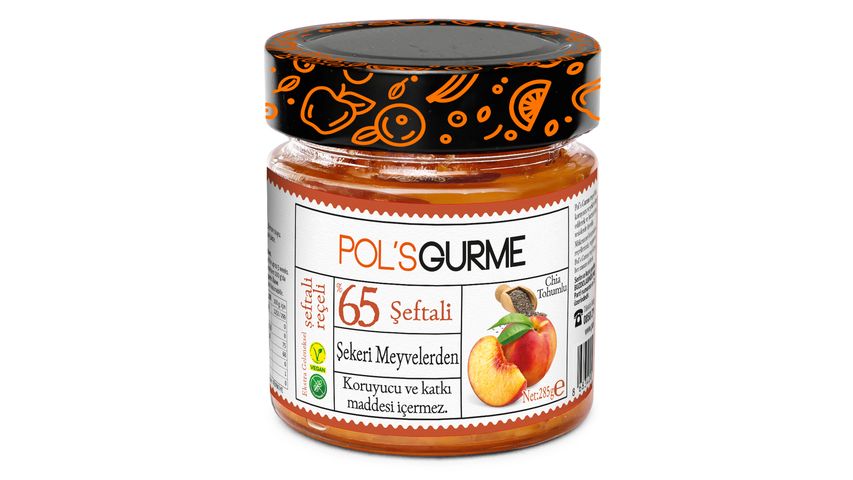 Pol's Peach Jam 285 g