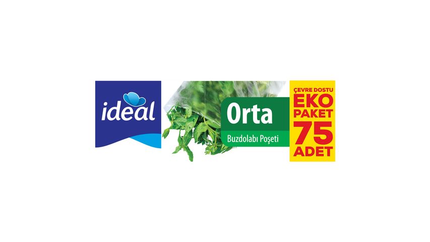 Ideal Medium Freezer Bags 75 Pieces