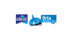 Ideal Medium Trash Bags 15 Pieces
