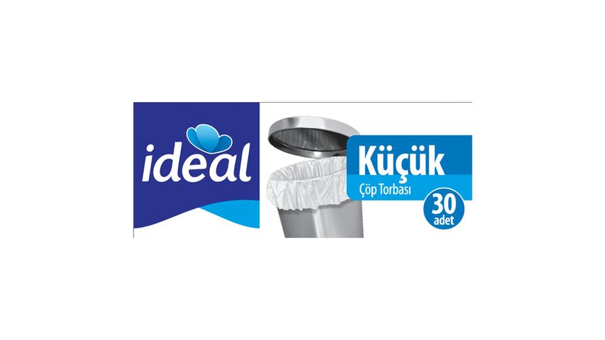 Ideal Small Trash Bags 30 Pieces