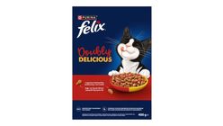 Felix Doubly Delicious Çifte Lezzet Kuru Kedi Maması Sığır Etli 400 g