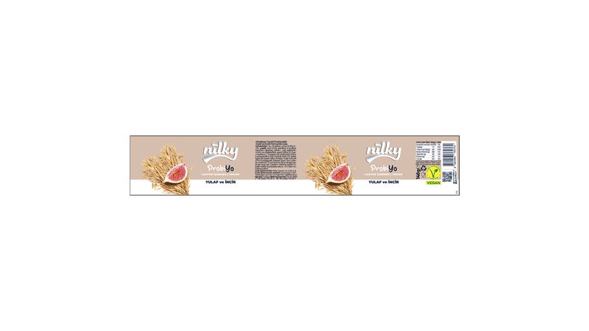 Nilky Oat & Fig Probiotic Yogurt 140 g