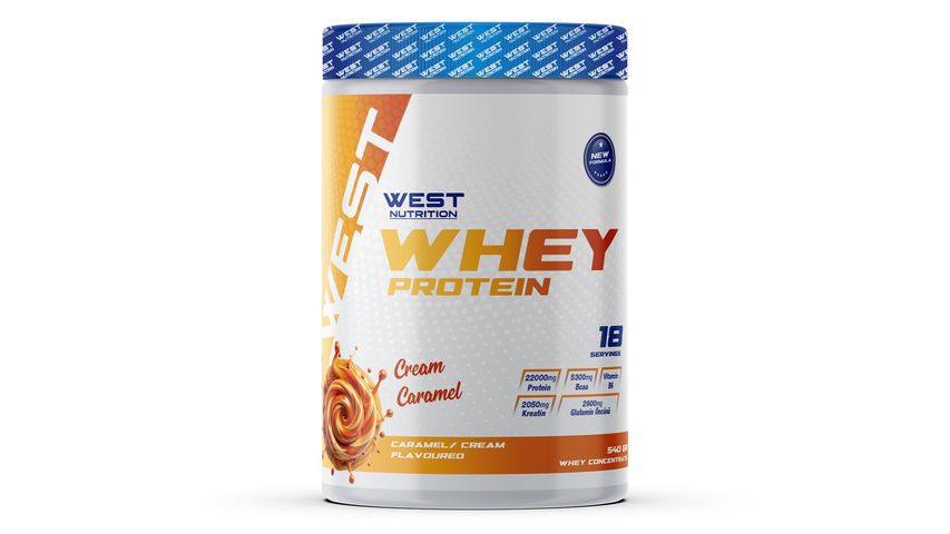 Whey Karamel & Krema Aromalı Protein Tozu 540 g