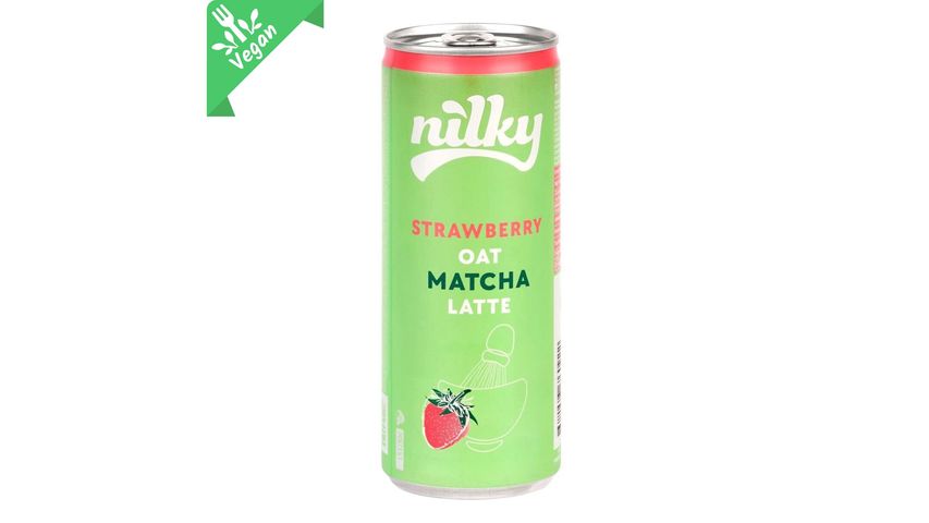 Nilky Yulaflı Çilekli Matcha Latte 250 ml
