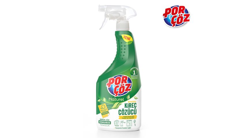 Porçöz Bitkisel Sprey Kireç Çözücü 750 ml