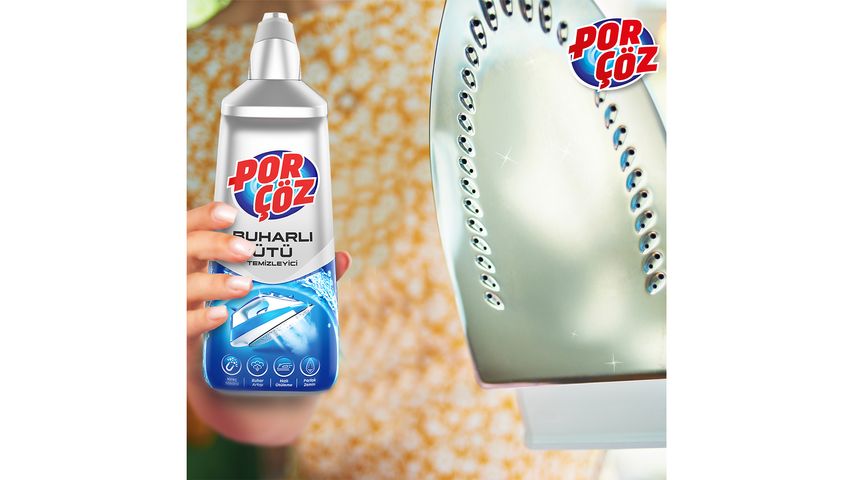 Porçöz Buharlı Ütü Temizleyici 400 ml
