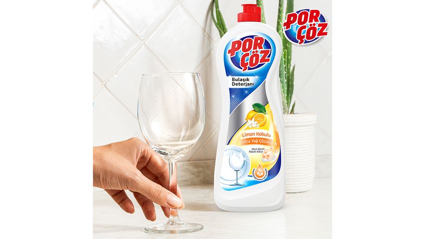 Porçöz Lemon Hand Dishwashing Detergent 675 ml
