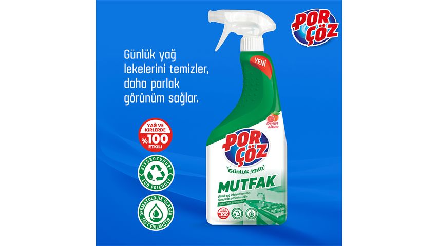 Porçöz Mutfak Sprey 750 ml