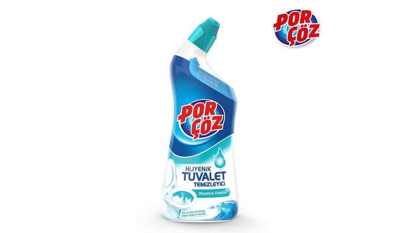 Porçöz Gel Toilet Cleaner Ocean Breeze 750 ml