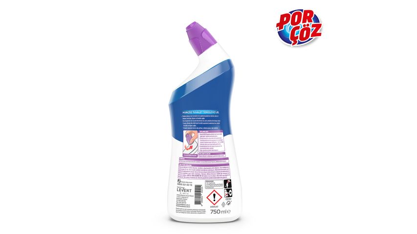 Porçöz Jel Orkide Kokulu Tuvalet Temizleyici 750 ml