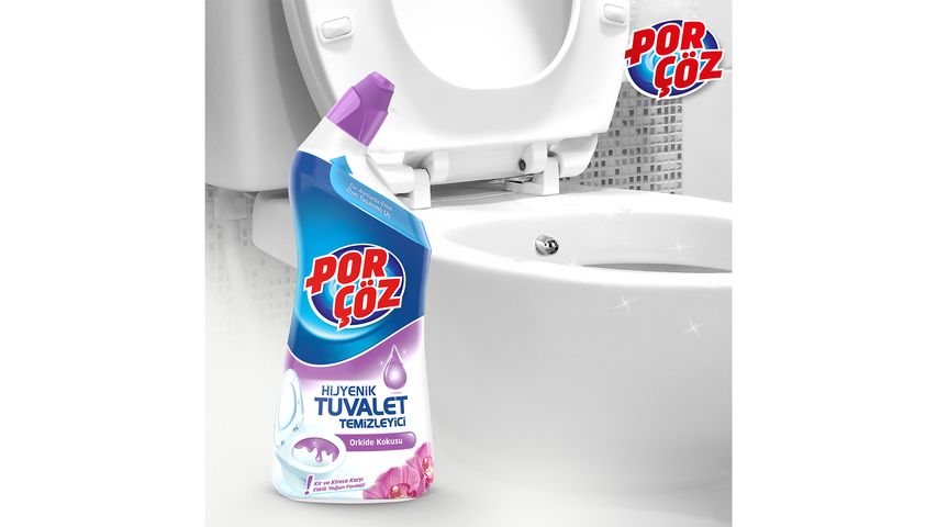 Porçöz Jel Orkide Kokulu Tuvalet Temizleyici 750 ml