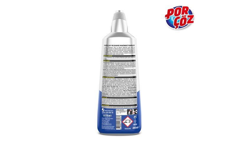 Porçöz Tea & Coffee Machine Cleaner 400 ml